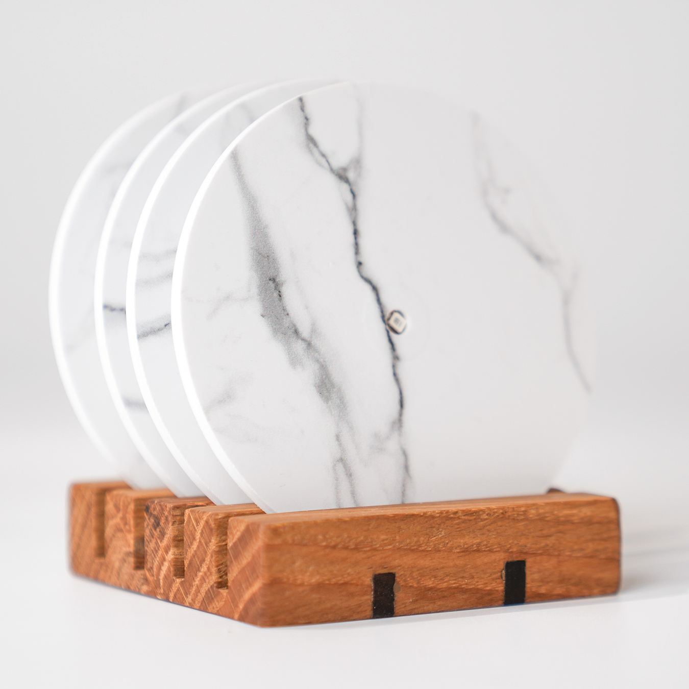 Wooden Stand for 4 Coasters