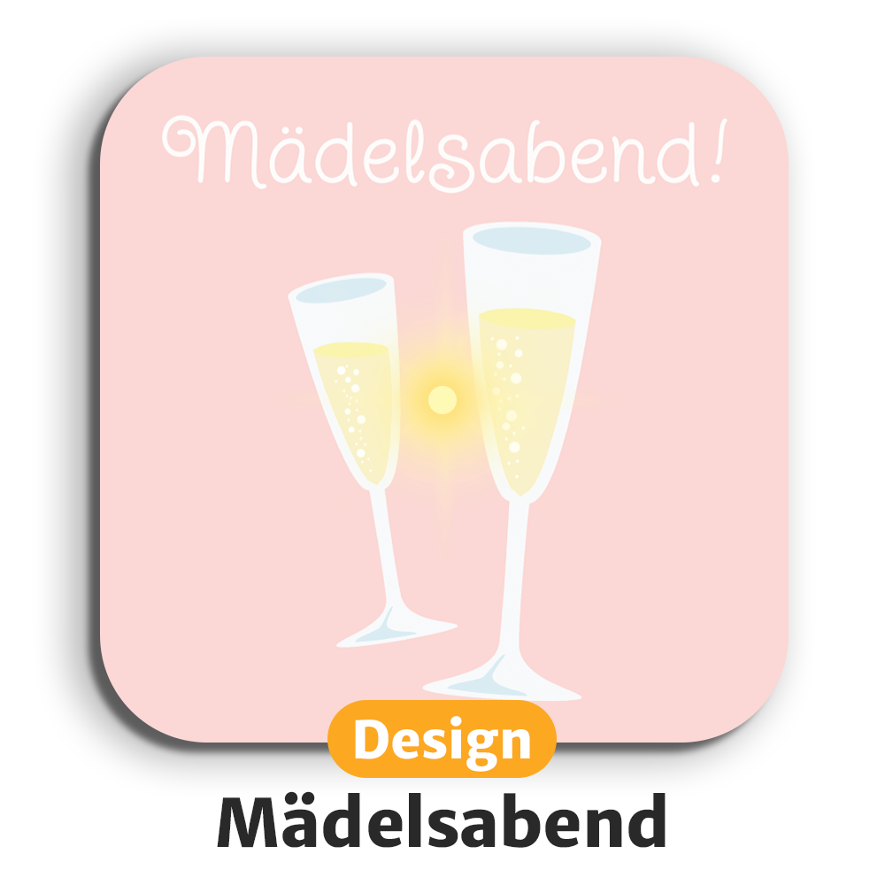 Glowing LED Coasters with Free Replacement Batteries