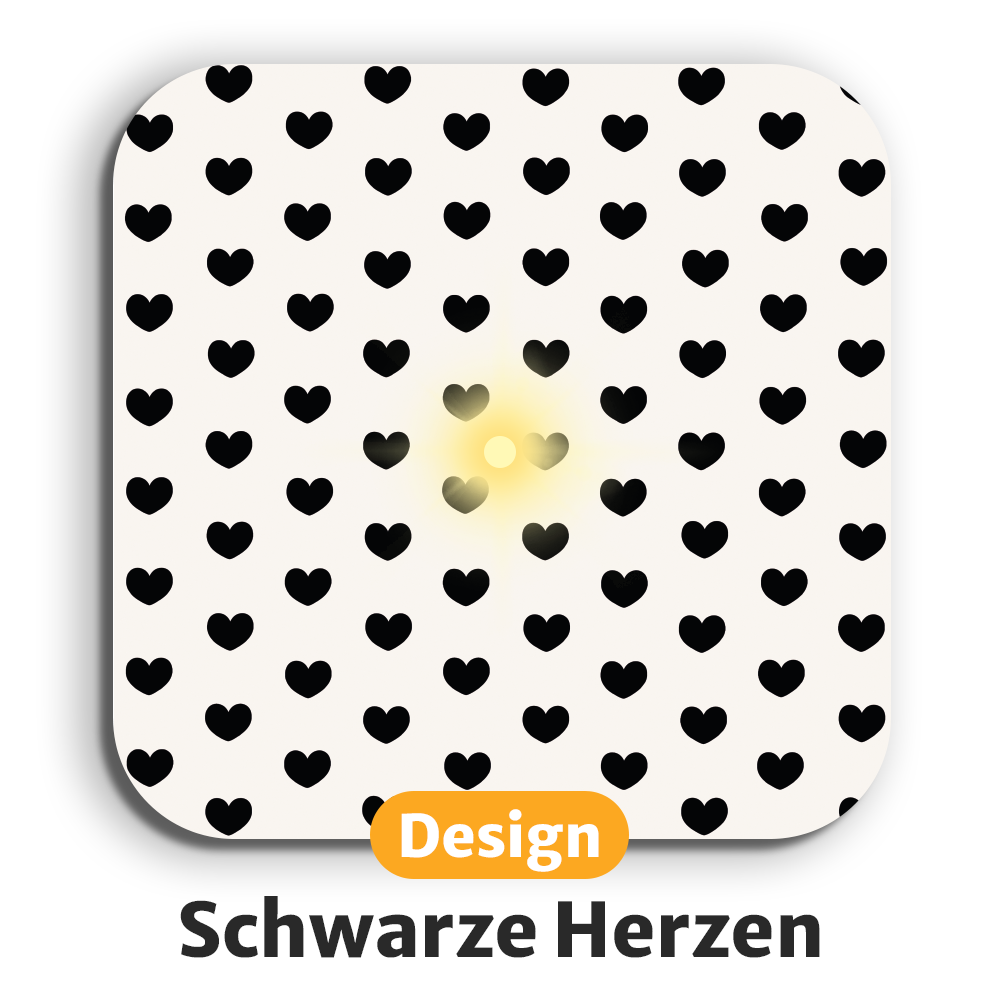 Glowing LED Coasters with Free Replacement Batteries
